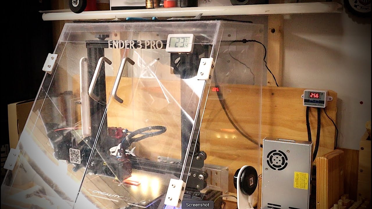 3D Printer Enclosure Temperature Control