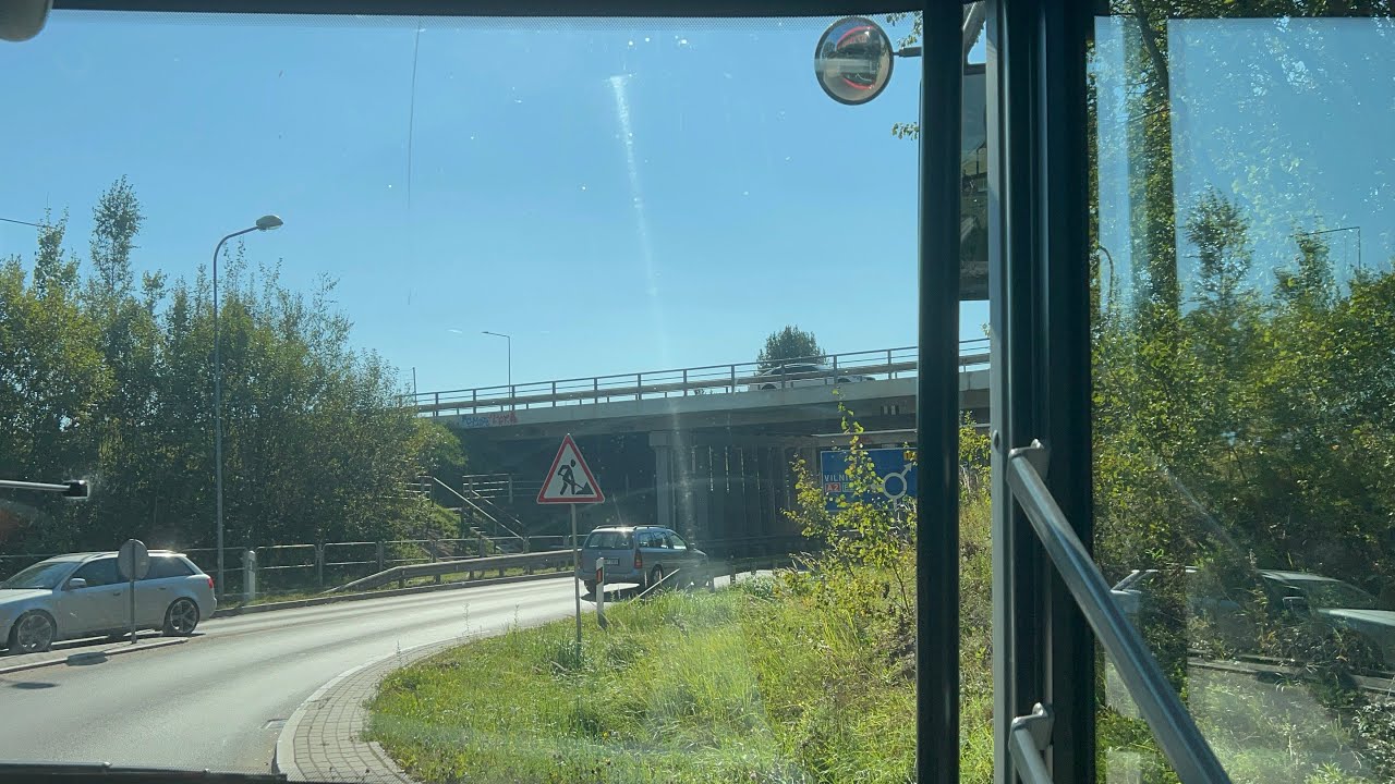 Vilniaus transportas. 57 autobusas: Bukiškis - Bajorai - Jeruzalė - Ateities g. - Fabijoniškės