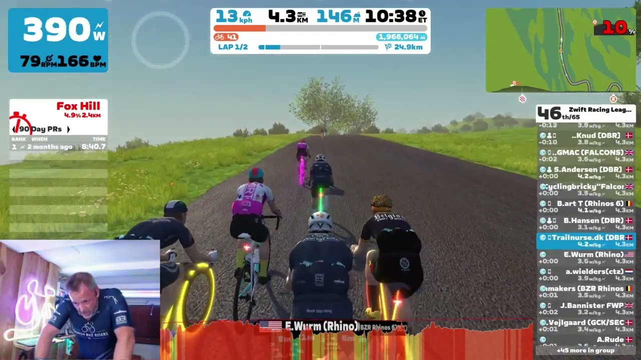 Zwift Racing League Etape 1 - Runde 2 - London Loop Reverse