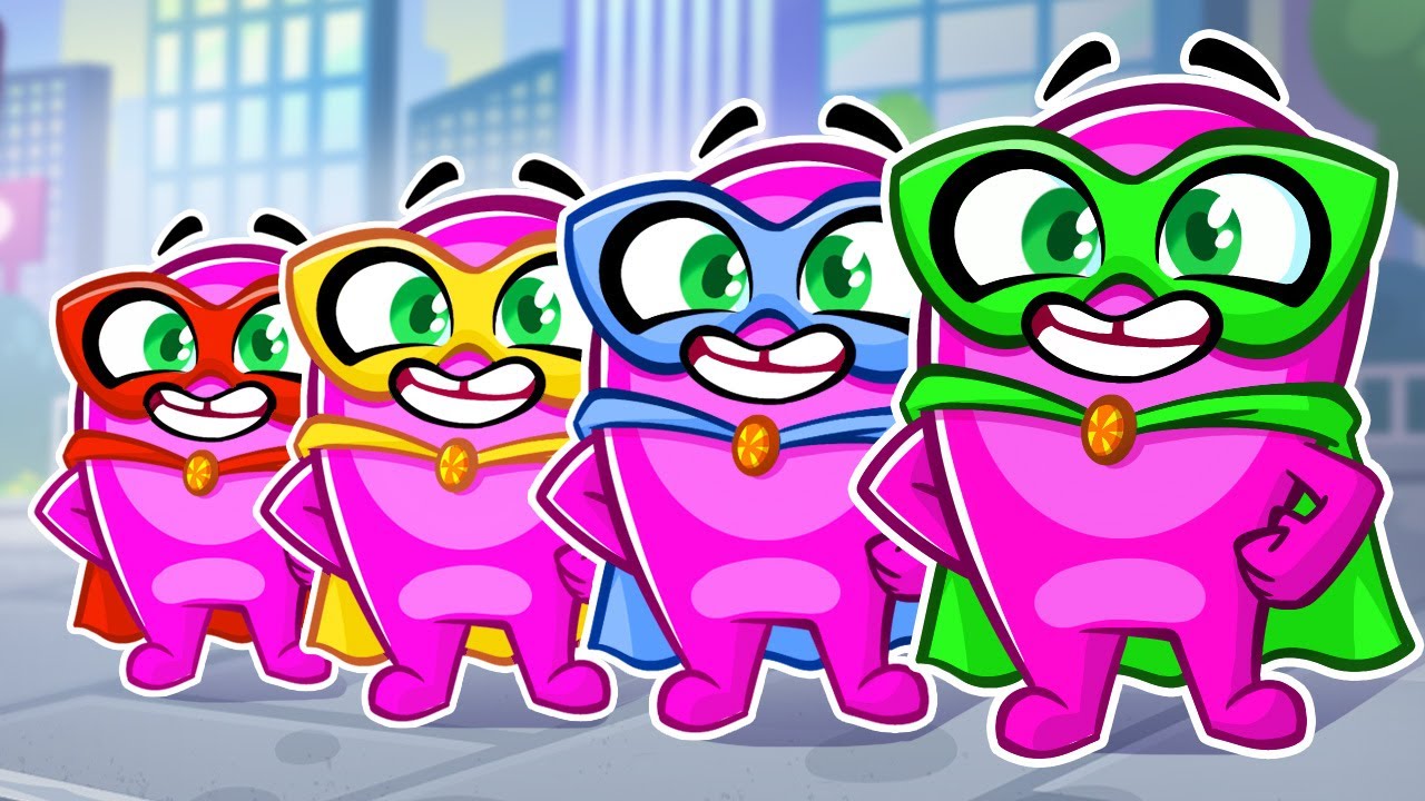 Kids Turn into Superheroes | Let’s Be Heroes! | Kids Songs & Nursery Rhymes | Slick Slime Sam