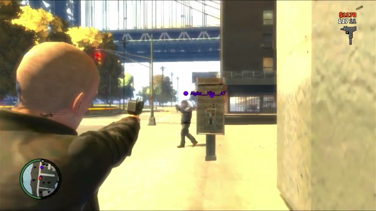 GTA IV: PS3 2v2 on fire