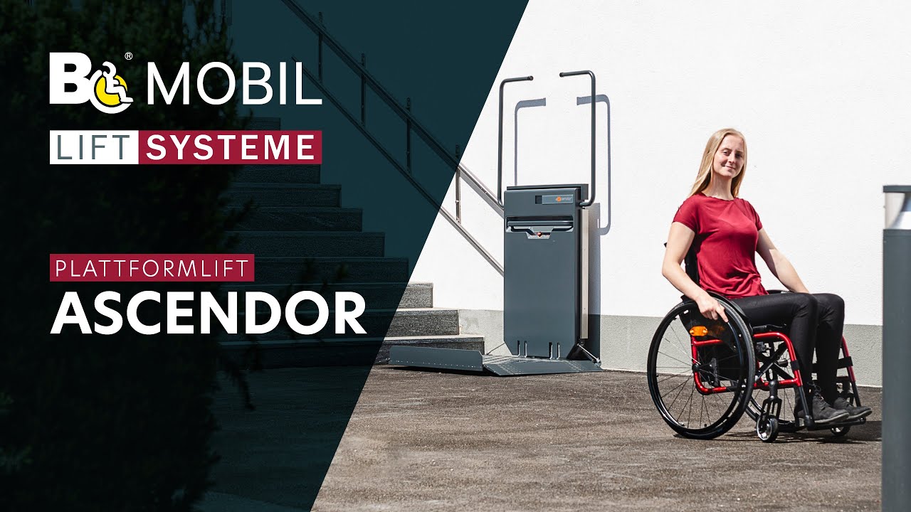 B.MOBIL - Ascendor Plattformtreppenlift