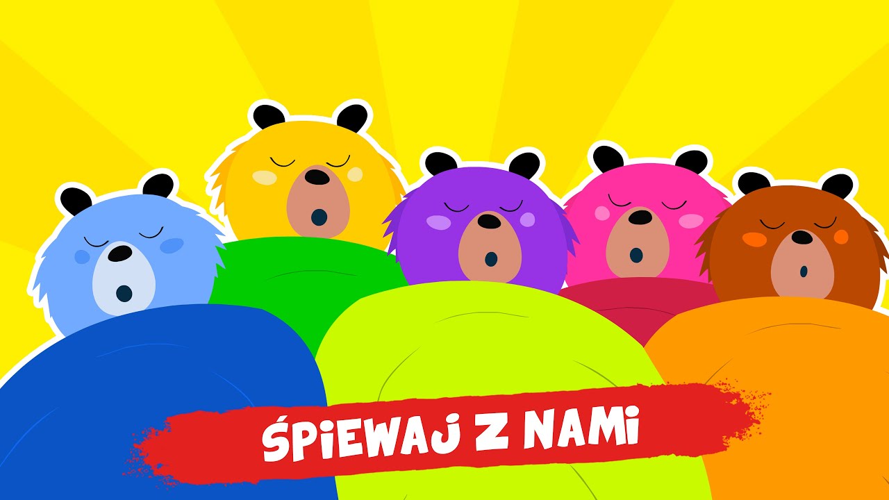 Śpiewaj z nami - Pięć misiaków - Śpiewające Brzdące 😄😄😄
