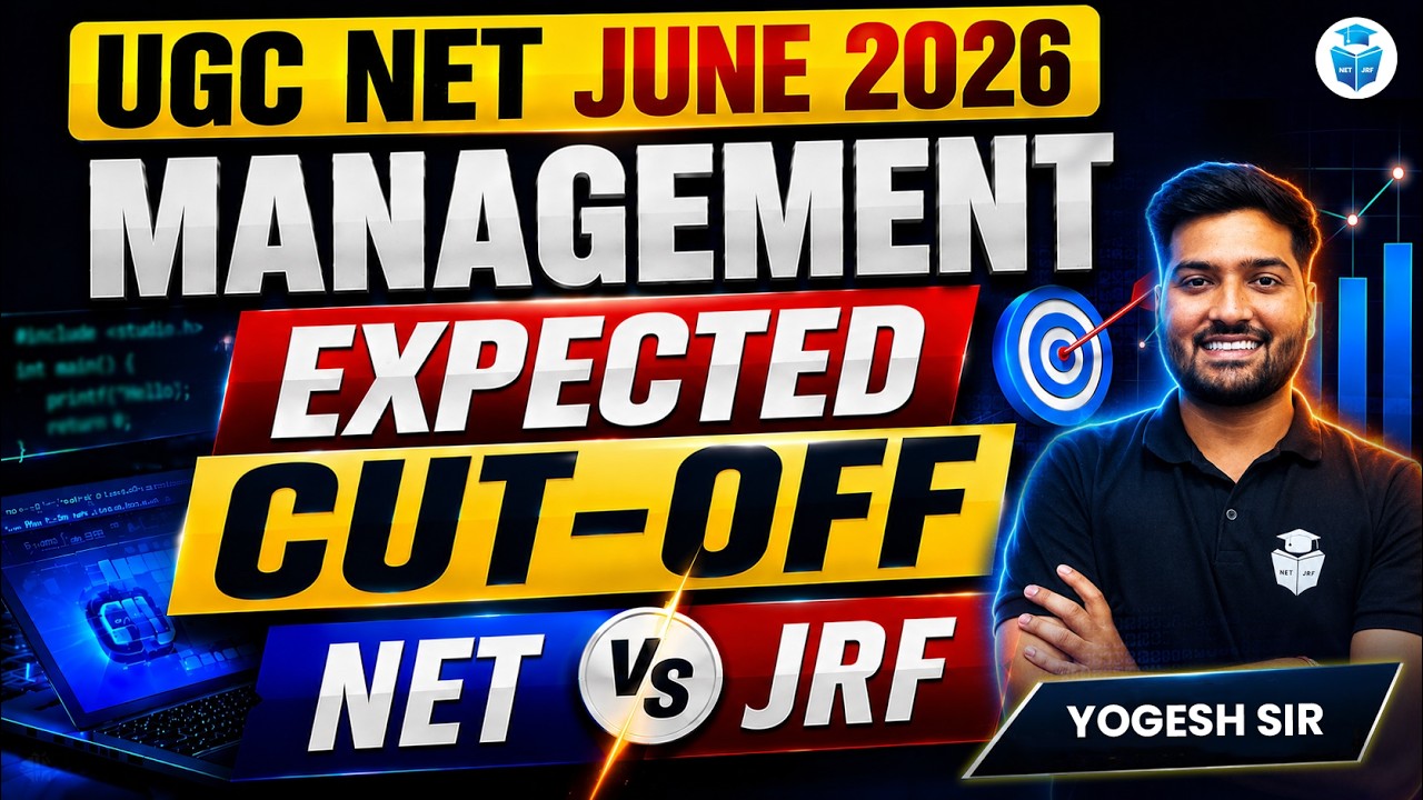 UGC NET June 2026 Management Expected Cut off | UGC NET Management Cut off 2026 Analysis