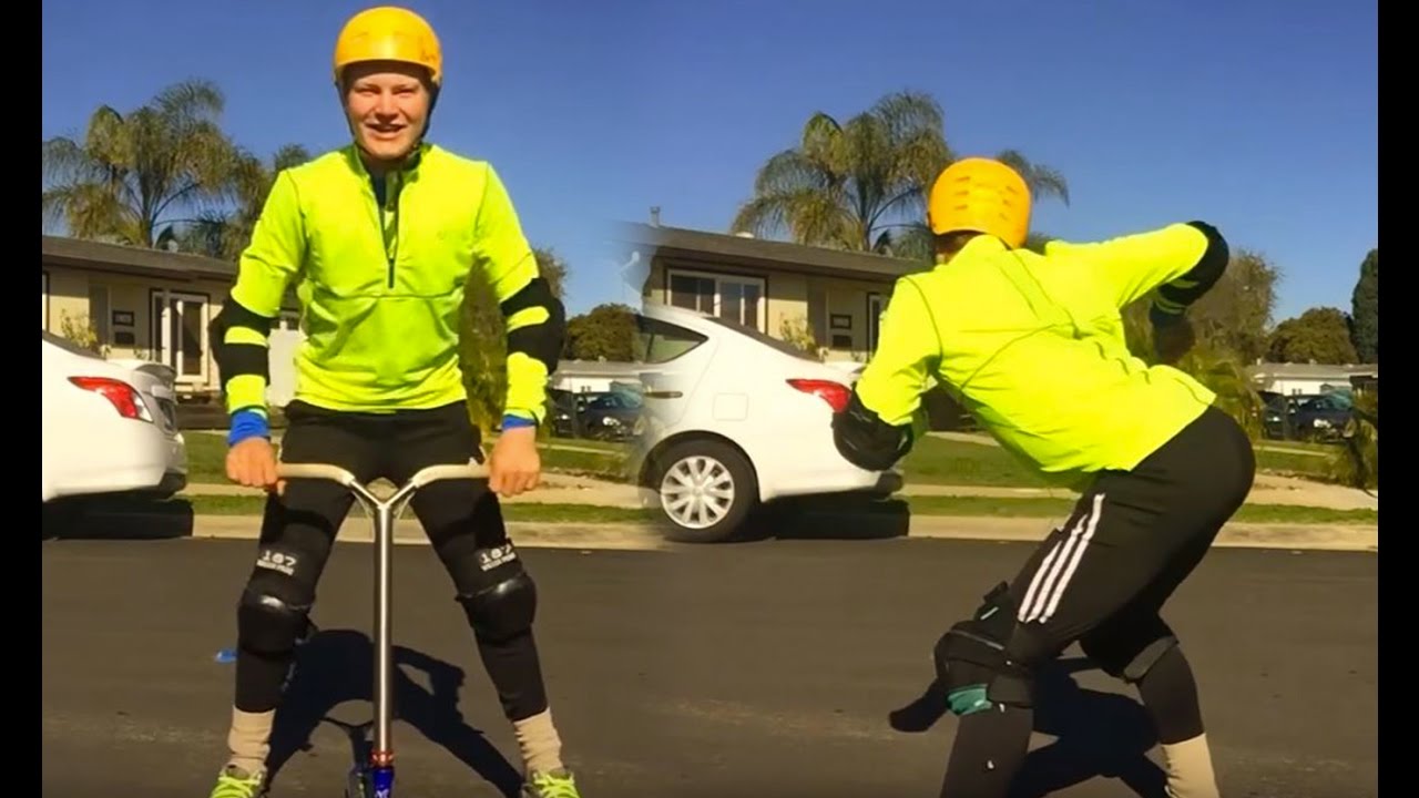 THE WEIRDEST SCOOTER KID ON PLANET EARTH
