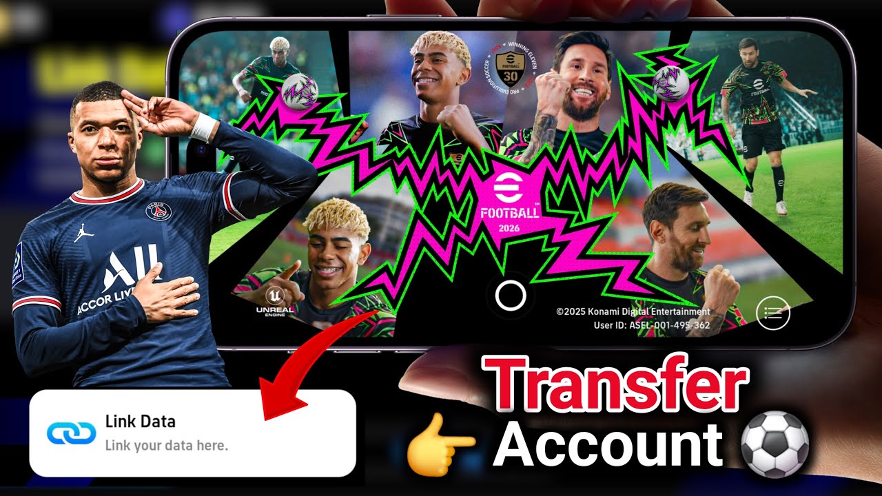 Как перенести аккаунт в eFootball на новое устройство в 2026 году | Полное руководство для Androi...