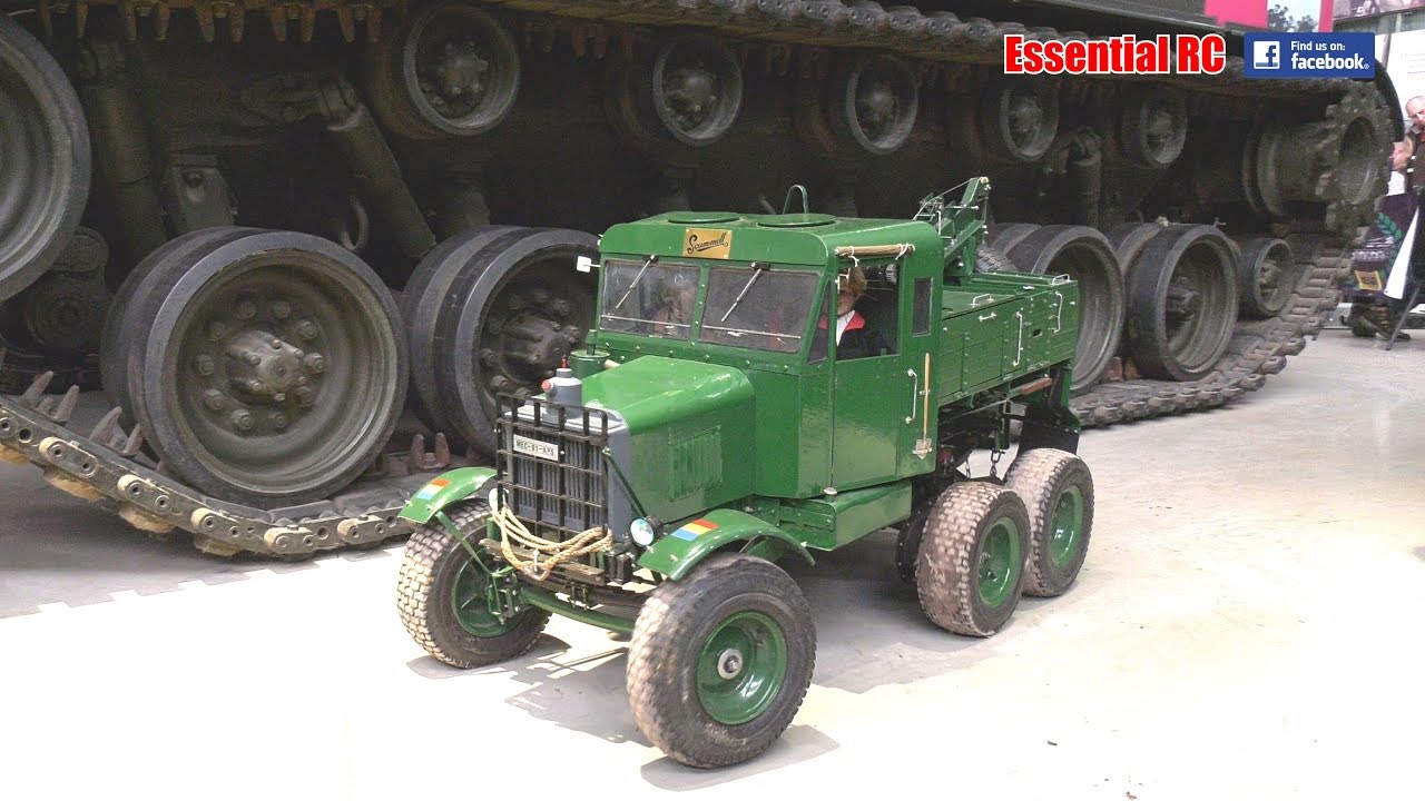 GIANT RC 1:4 SCALE SCAMMELL Pioneer RECOVERY Truck [UltraHD & 4K]