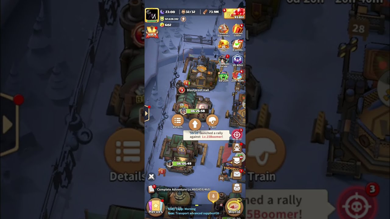 Finally Industry Level 4 Troops in Dark War Survival