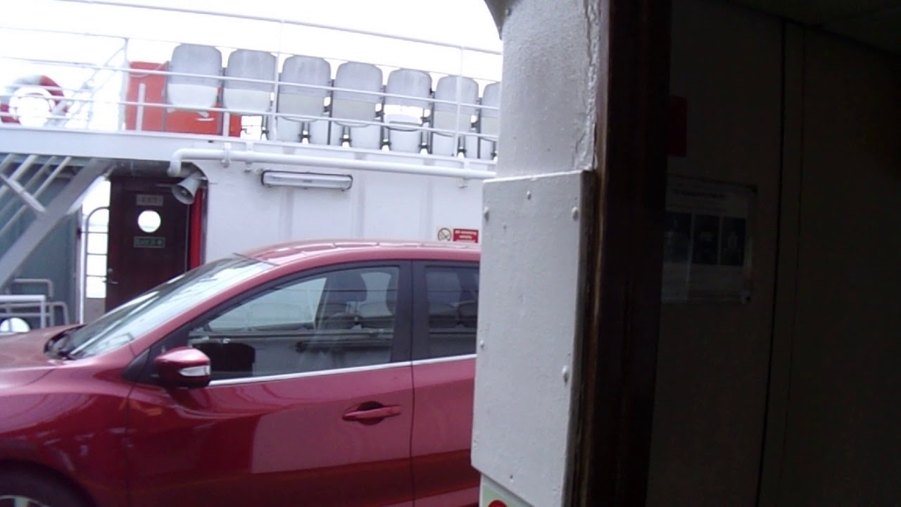 2 cars on MV Loch Riddon