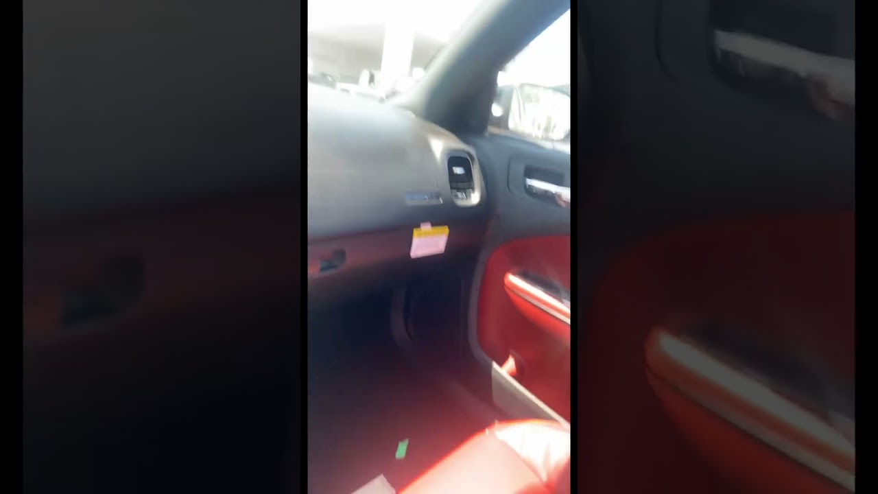 Dodge Charger hellcat interior