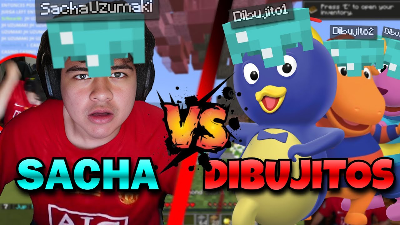 ME ENFRENTO a DIBUJITOS en SKYWARS🏹| SachaUzumaki