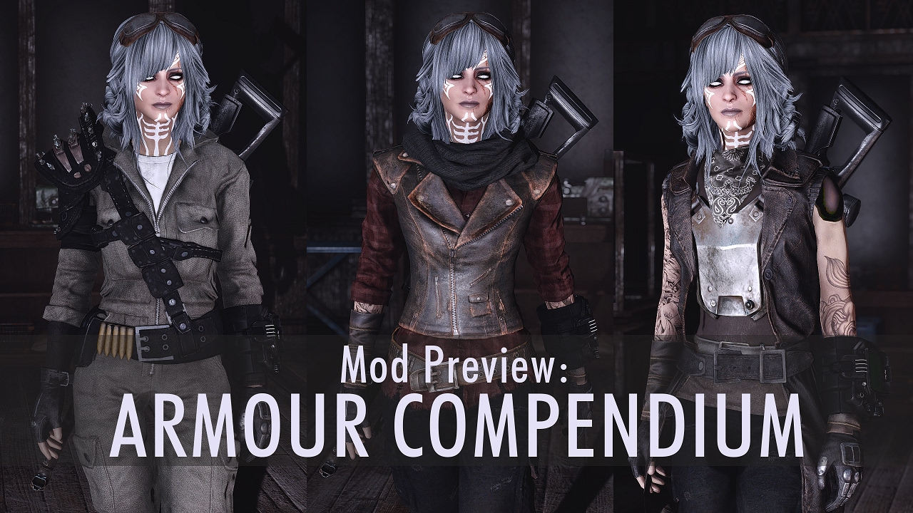 ALL THE NEW ARMOURS! - WIP: Armour Compendium Mod