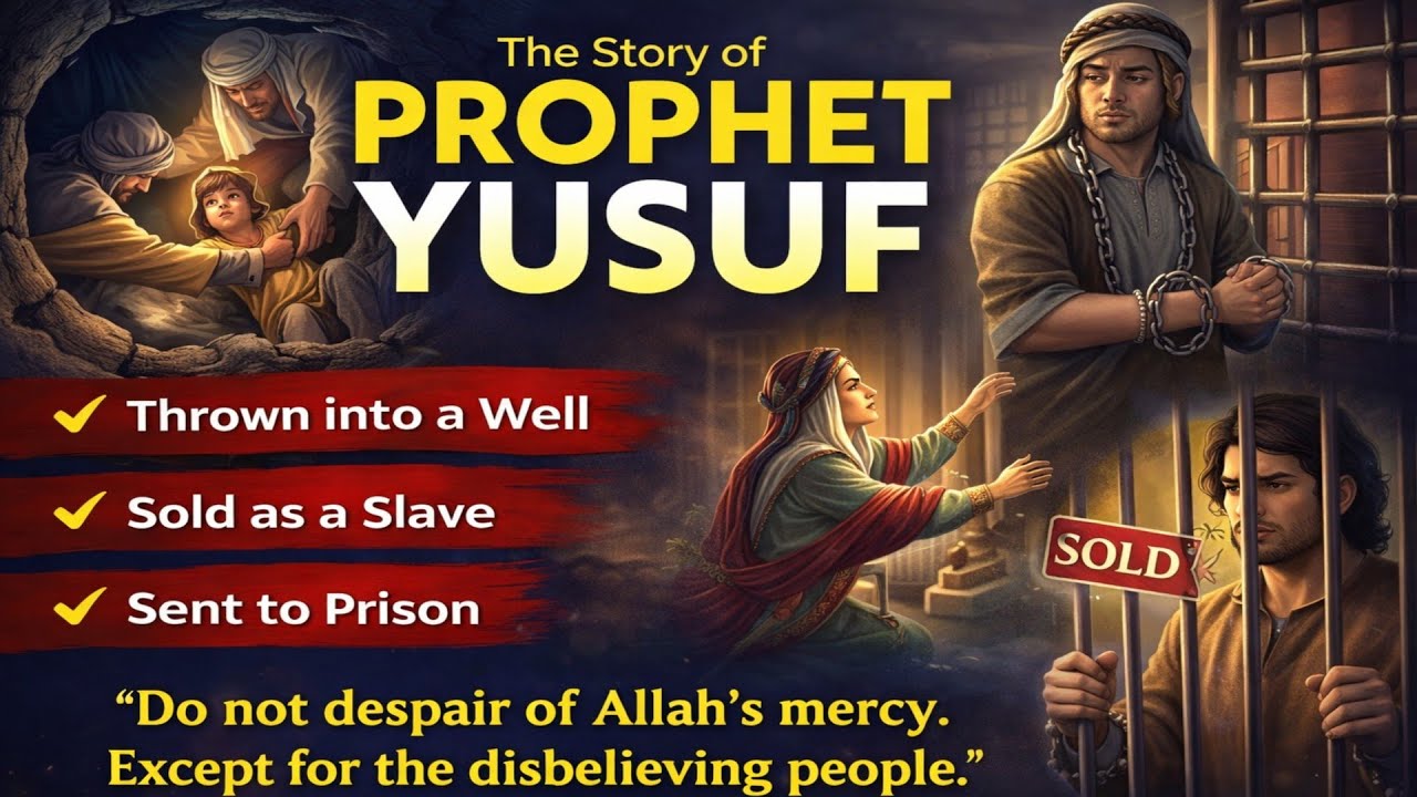 “Thrown Into the Well – Part 2 | The Trial of Prophet Yusuf (A.S)”