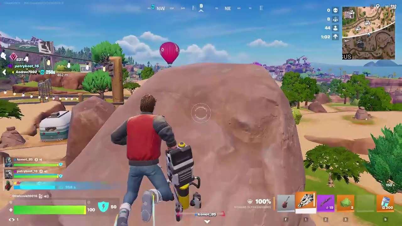Fortnite - giercuje młoda ekipa :)