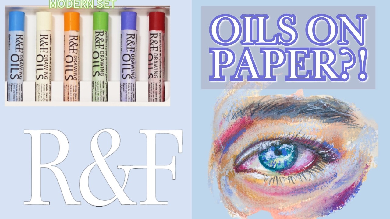 The Best Oil Sticks for Paper? R&F Drawing Oils Review