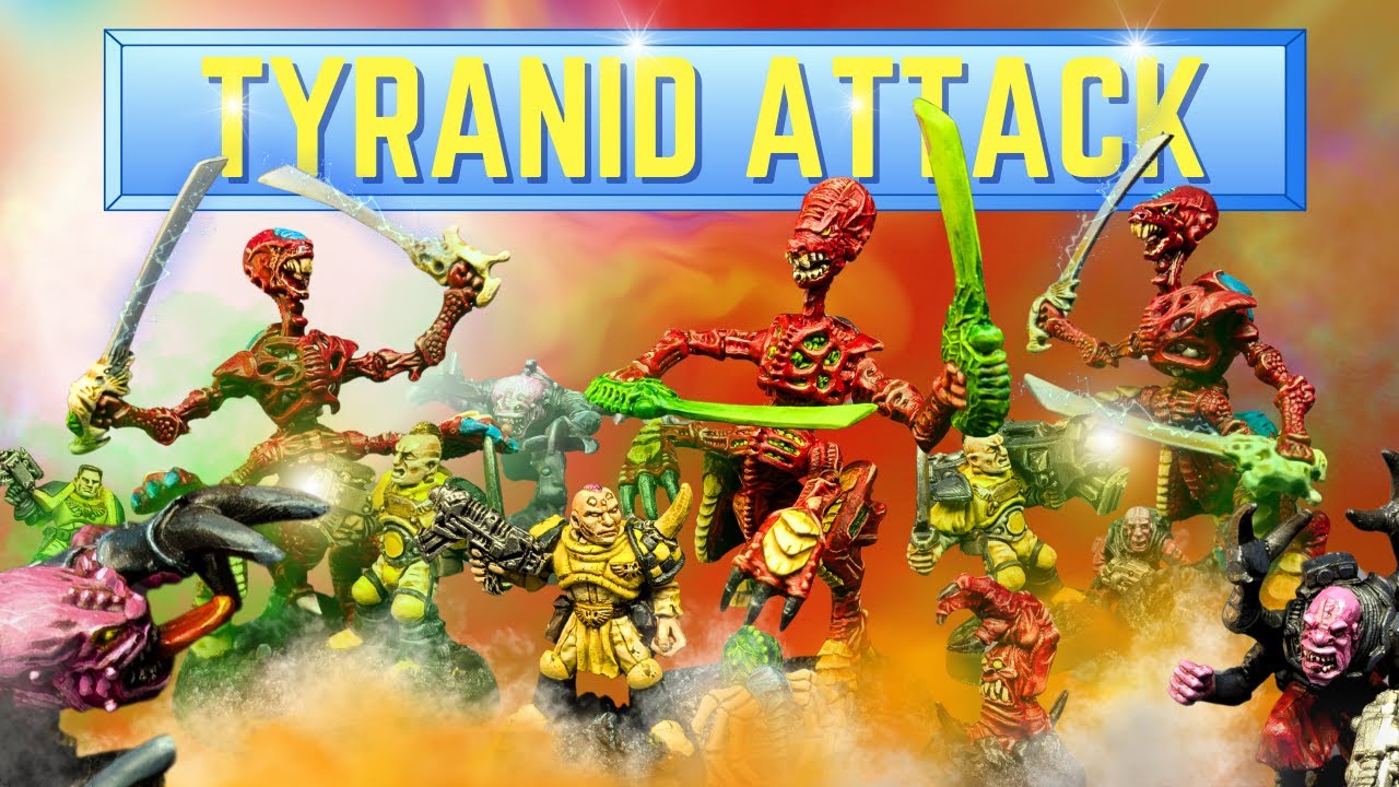 TYRANID ATTACK | A GW Miniatures Game from 1993