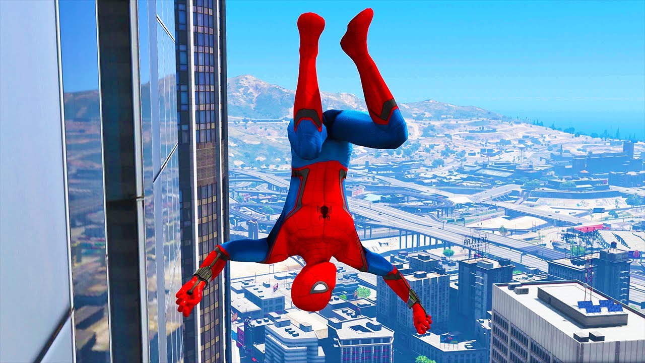 GTA 5 Falling off Highest Buildings #30 - GTA 5 Funny Moments & Fails Ragdolls Gameplay