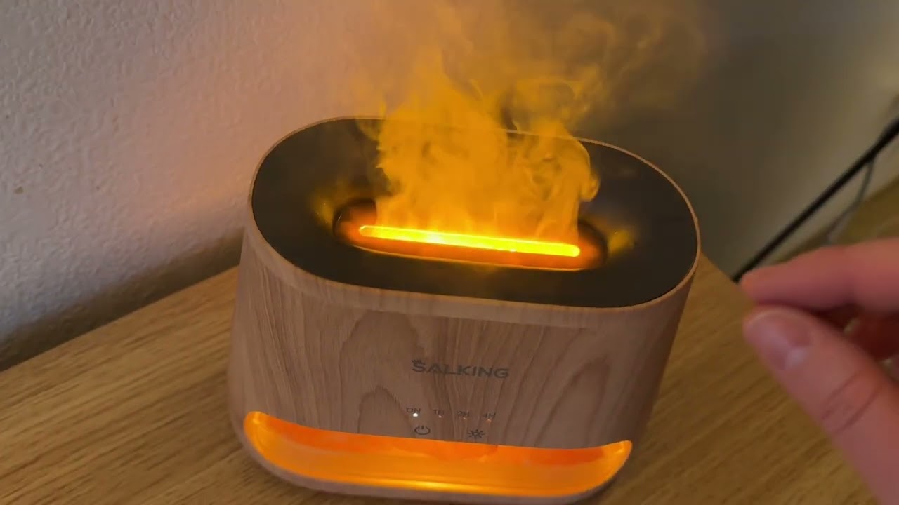Testing the Salking 2 in 1 Himalayan Salt Lamp & Diffuser