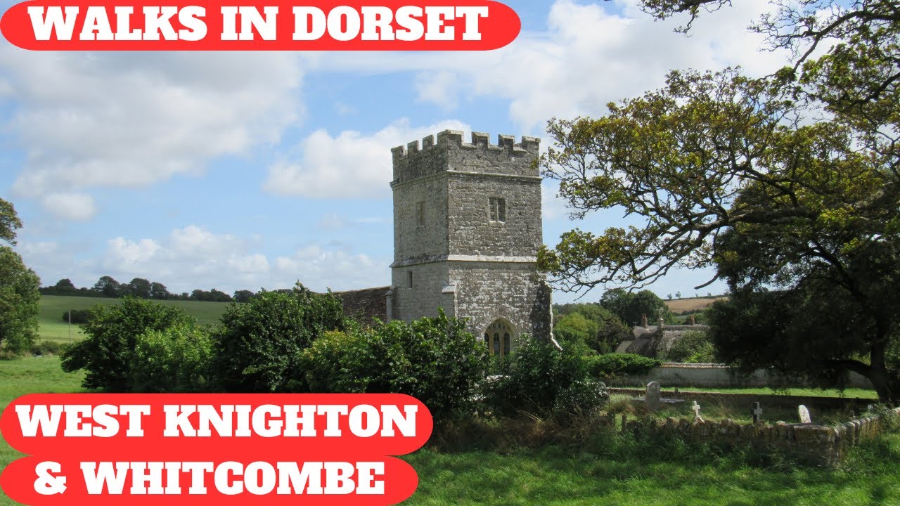 WALKS IN DORSET at WEST KNIGHTON, WEST STAFFORD & WHITCOMBE (4K)