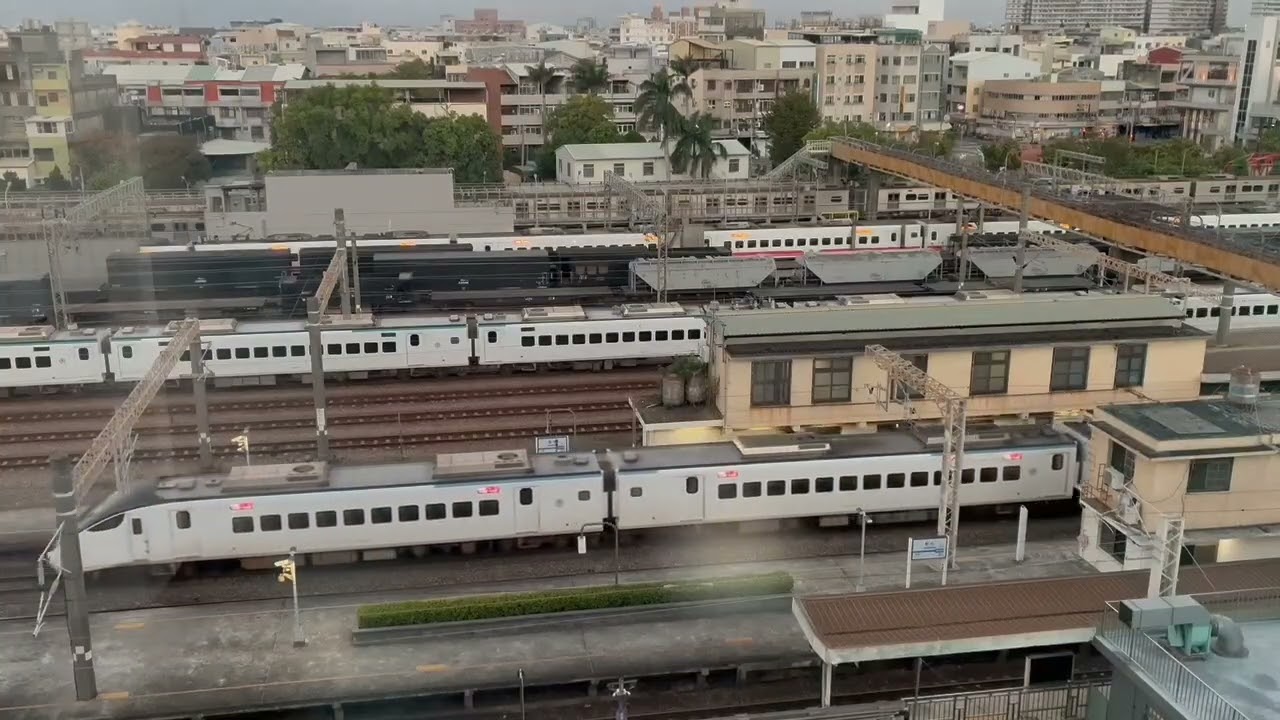 20251117+1118@27000部影片回饋04!!!!!!!!!!!!!從飯店拍火車!!!!!!!!!!!!!!彰化台灣大飯店列車進出站合輯