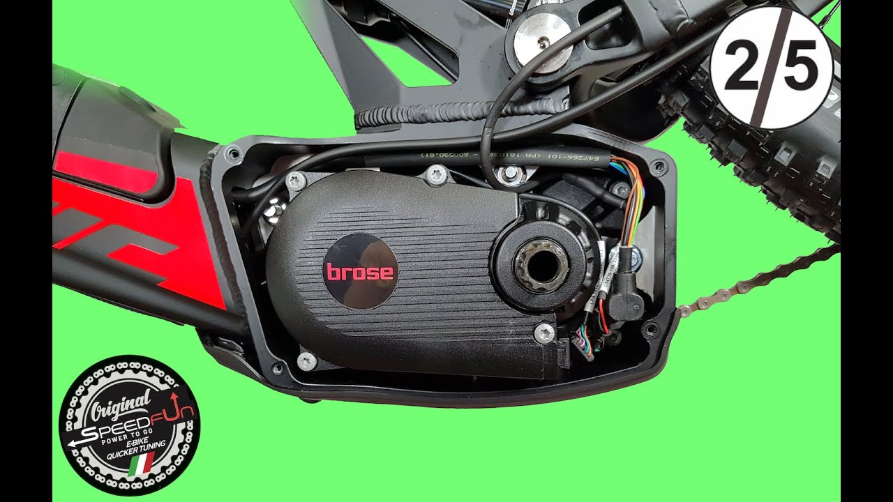 Come installare kit sblocco velocità SpeedFun Furious tuning ebike Brose S-Mag
