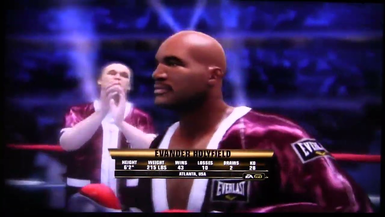 MUHAMMAD ALI VS EVANDER HOLEFIELD(Boxing heavyweight)