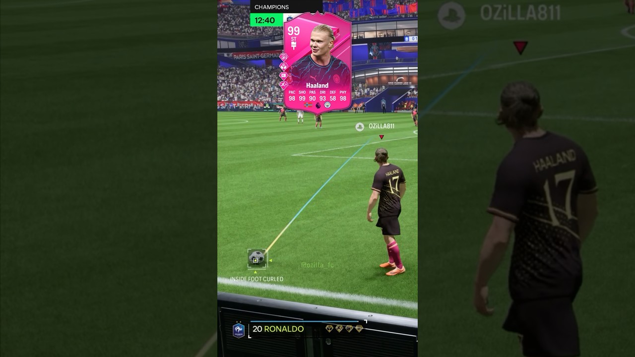 I found a new Corner Glitch with Haaland 😂 