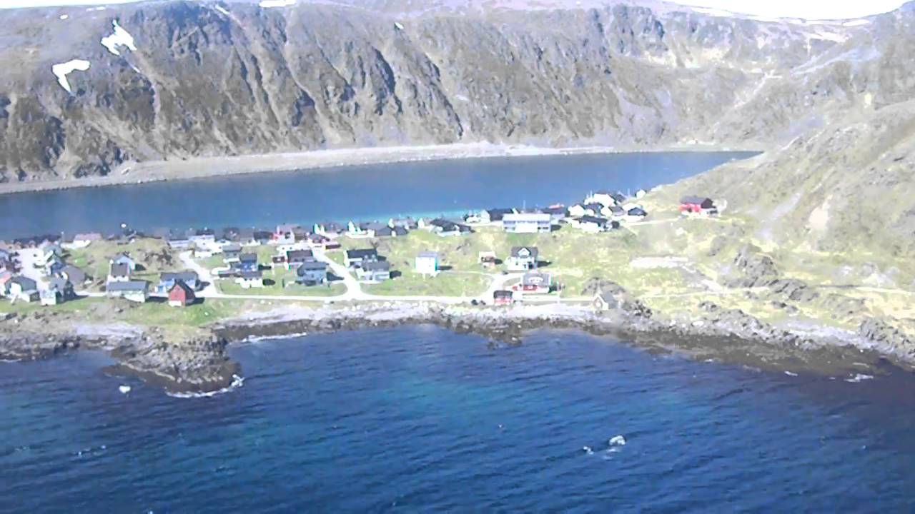 Helikoptertur i Honningsvåg