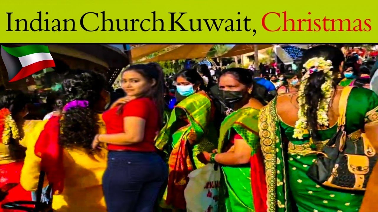 Indian Community in Kuwait Celebrating Christmas | Indian Church in Kuwait | Christmas 2024