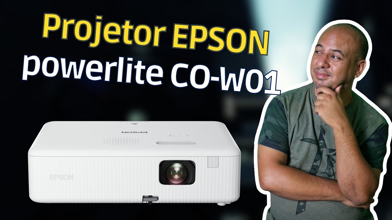 Projetor Epson CO W01 - Vale a Pena? Review Completo e Testes!
