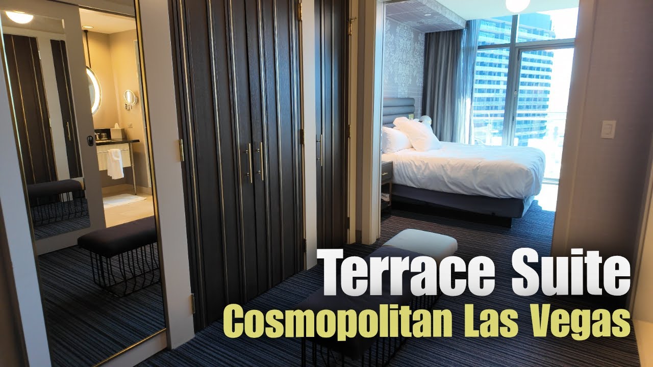 Cosmopolitan Las Vegas Terrace One Bedroom Suite Room Tour (2025)