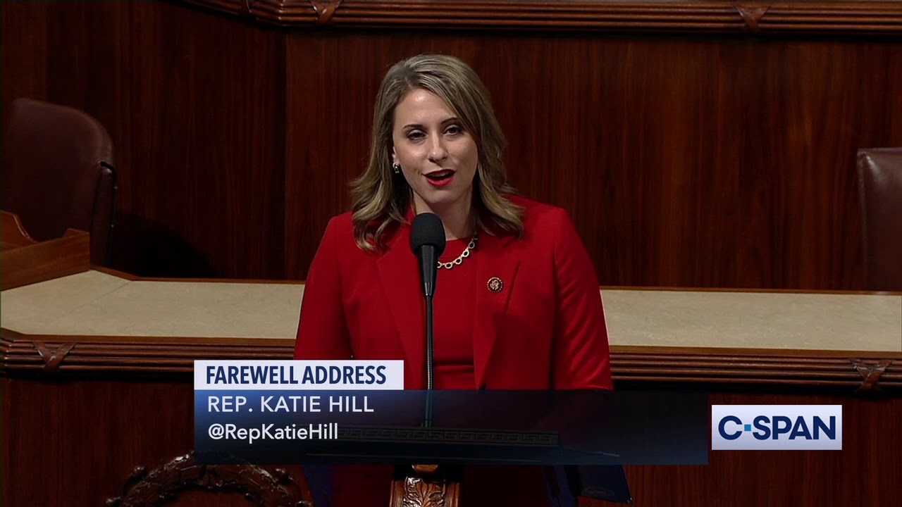 Rep. Katie Hill Farewell Speech