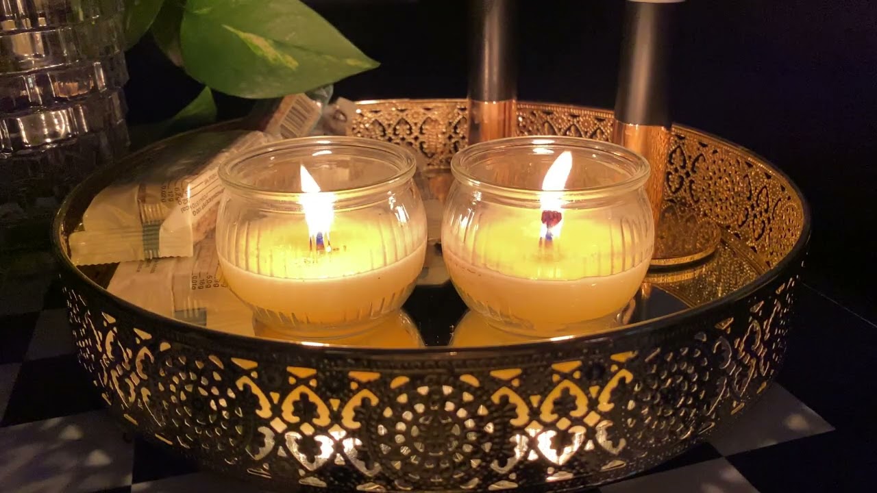 Romantic candle lights ✨🕯️| cozy aesthetic 