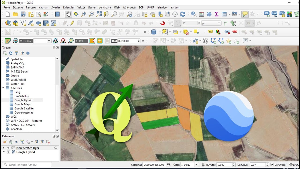 QGIS ile kolayca verileri kmz ye dönüştürme
