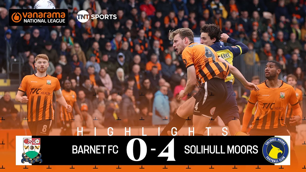 Wembley Bound! 🙌 | Barnet FC 0-4 Solihull Moors | National League Play-off Semi-final Highlights