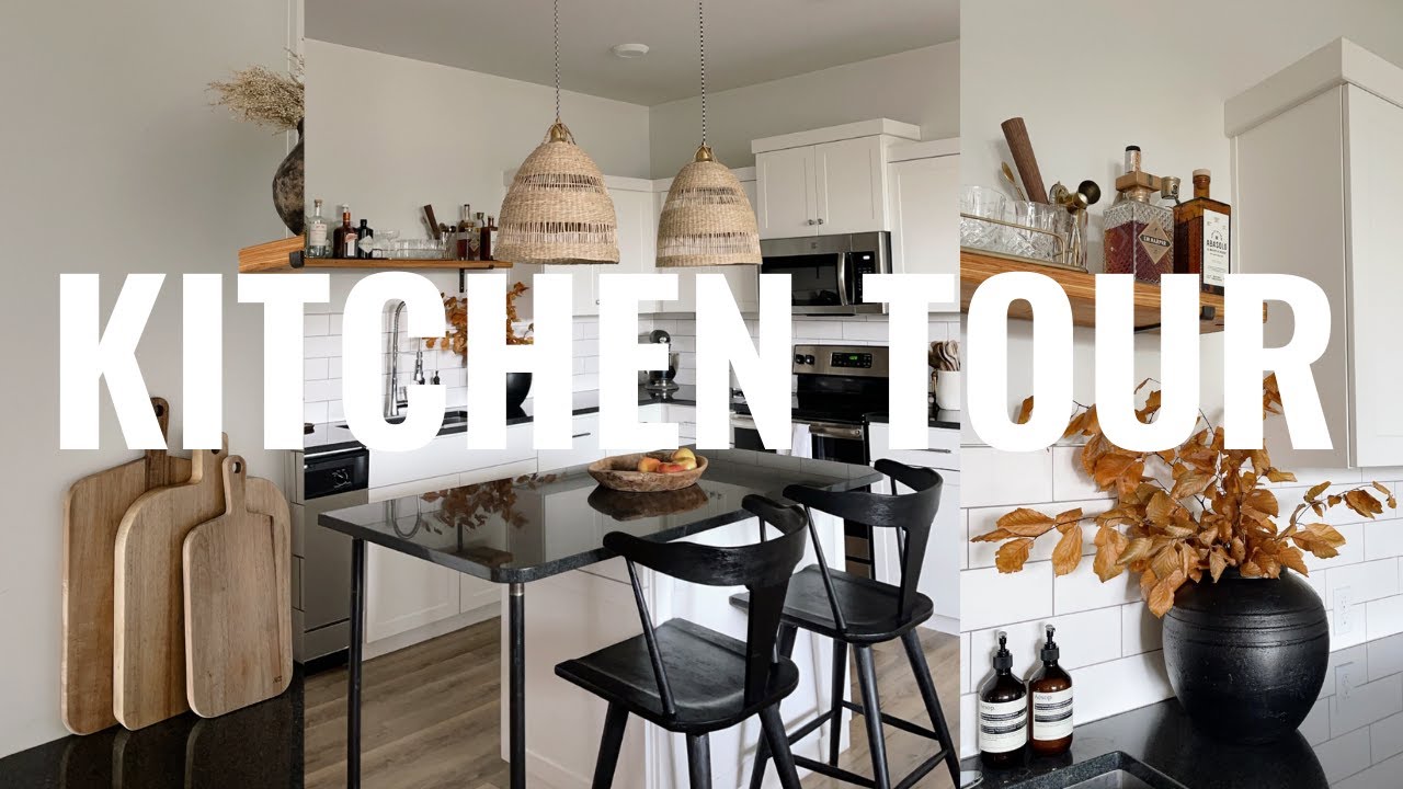 Apartment Kitchen Tour 2021 | In Depth Kitchen Tour | Fall Kitchen Decor 2021 | Brandy Jackson