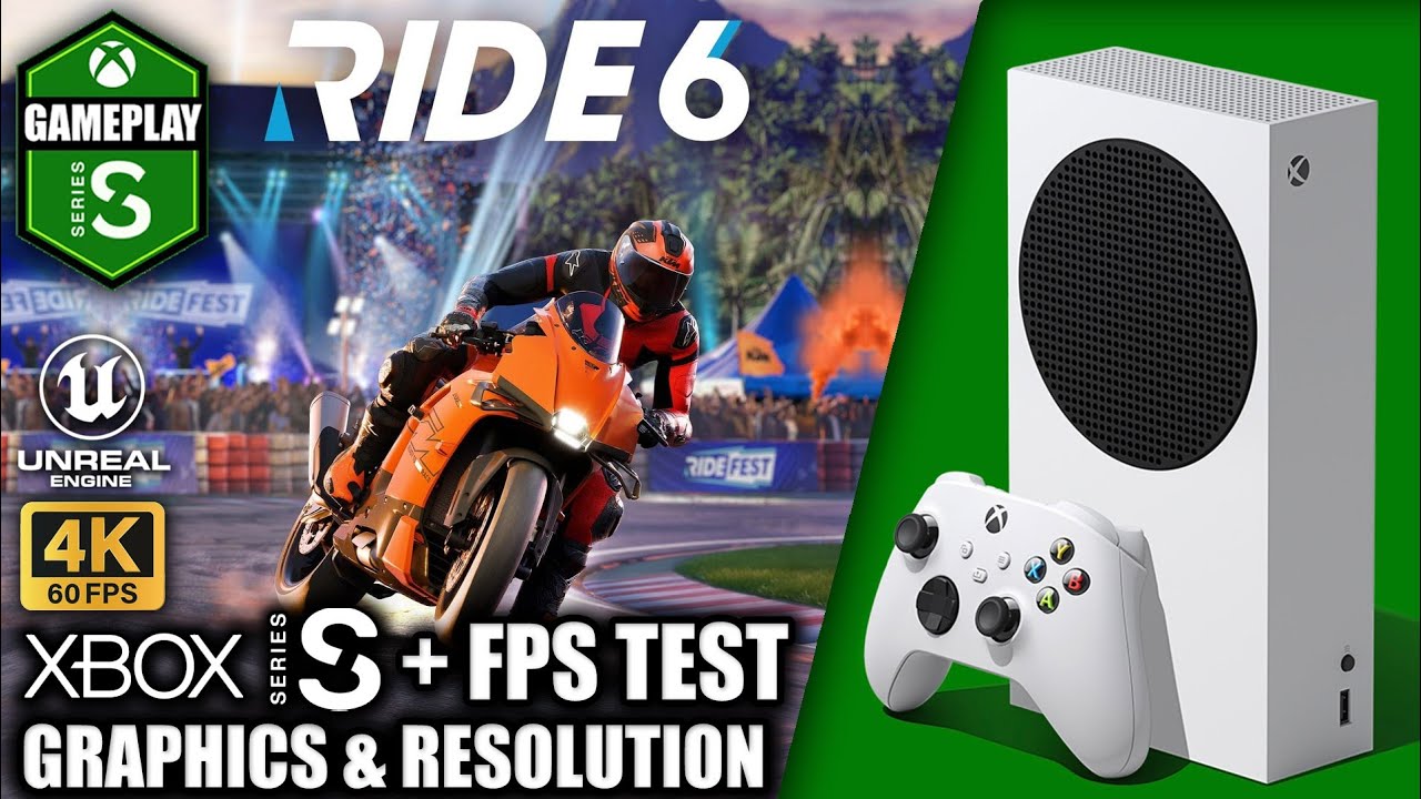 RIDE 6 - Xbox Series S Gameplay + FPS Test