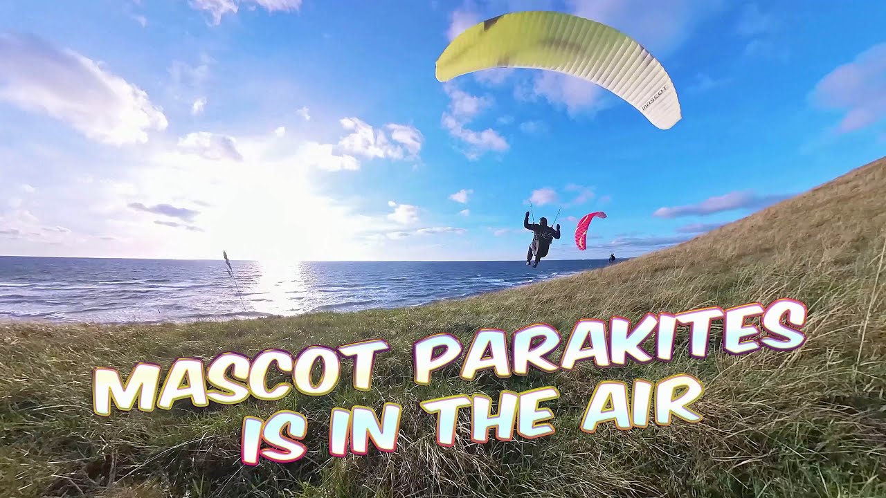 Mascot Parakites flyger i Kåseberga