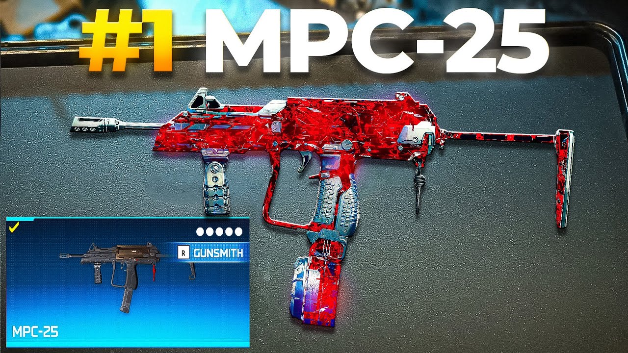 new #1 MPC-25 LOADOUT is *BROKEN* in WARZONE! 😲 (Best MPC 25 Class Setup) - BO7