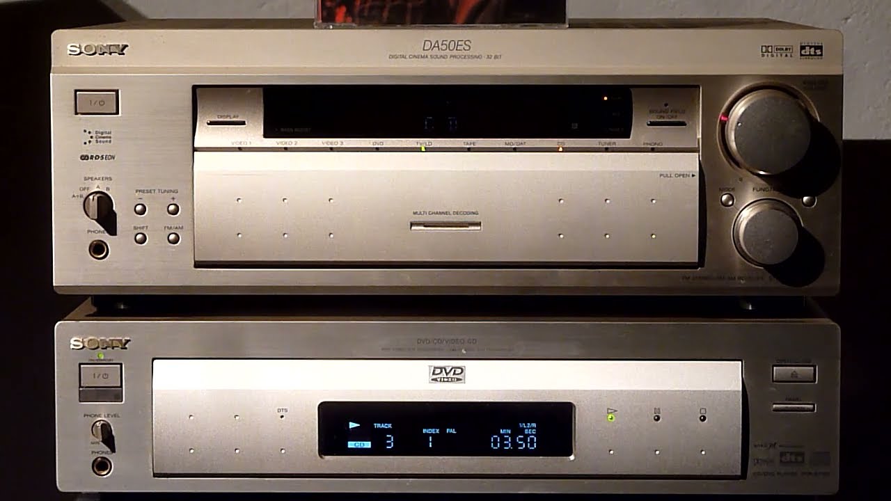 Sony STR-DA50ES + Sony DVP-S7700