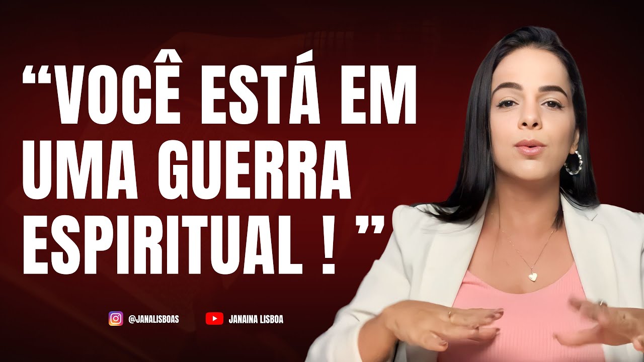 APRENDA UM DOS PRINCÍPIOS MAIS IMPORTANTES PARA VENCER UMA GUERRA ! | Janaína Lisboa