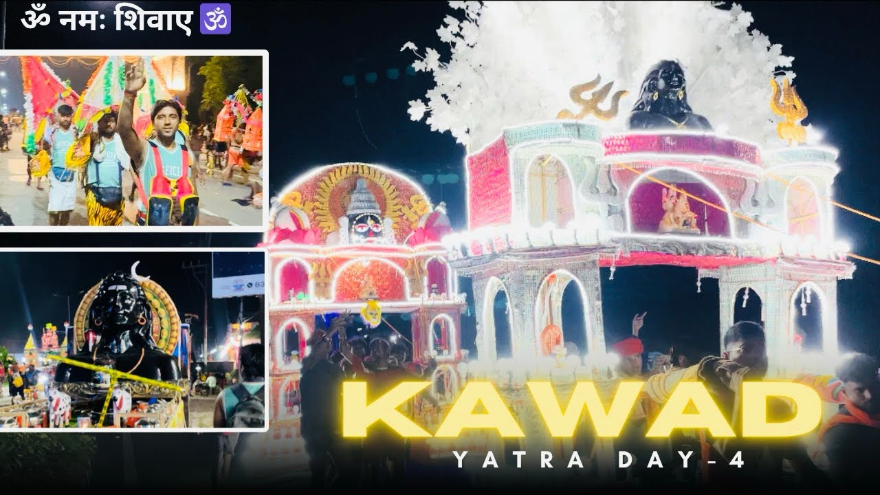 KAWAD YATRA 🕉️ || 2025 || DAY-4 || JAI BHOLE KI 🔱 #kawadyatra #youtubefeed #viravlogs #trending