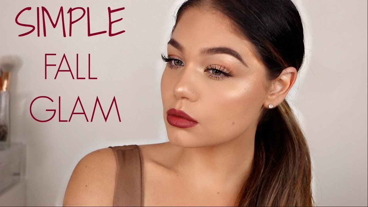 Simple Fall Makeup Tutorial | Blissfulbrii