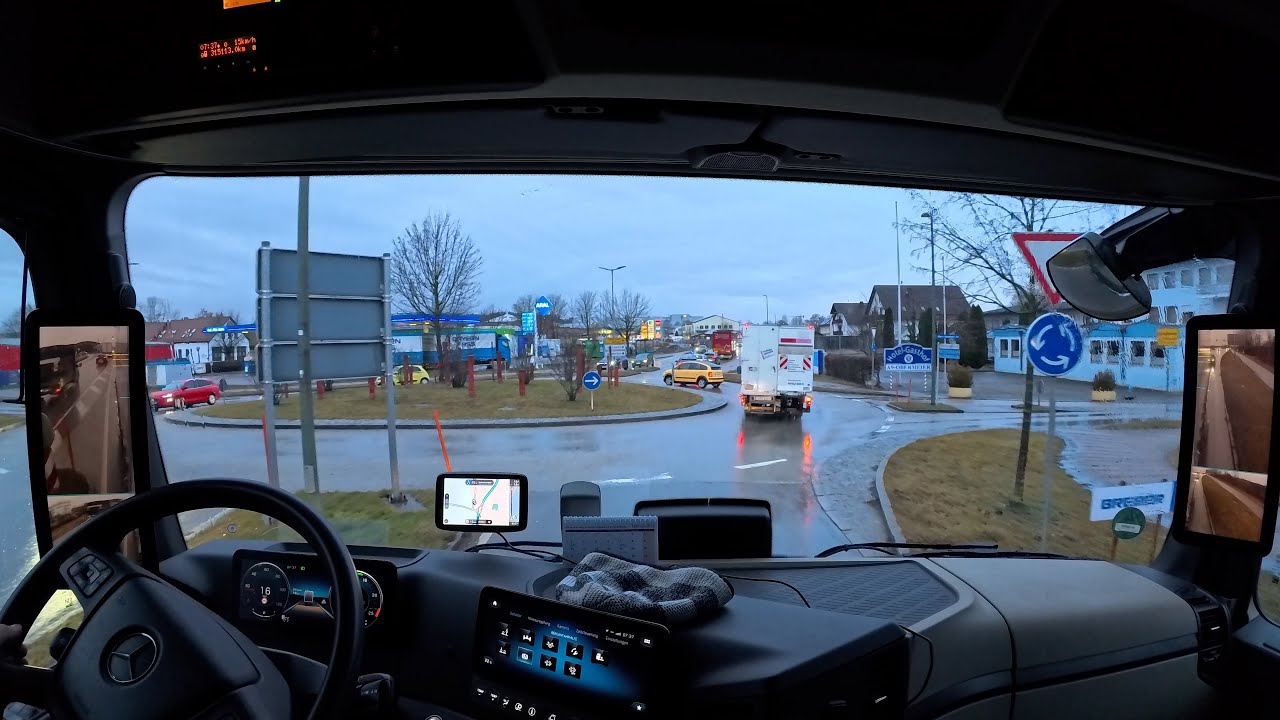 Fahrt von Allershausen nach Petershausen | 4K