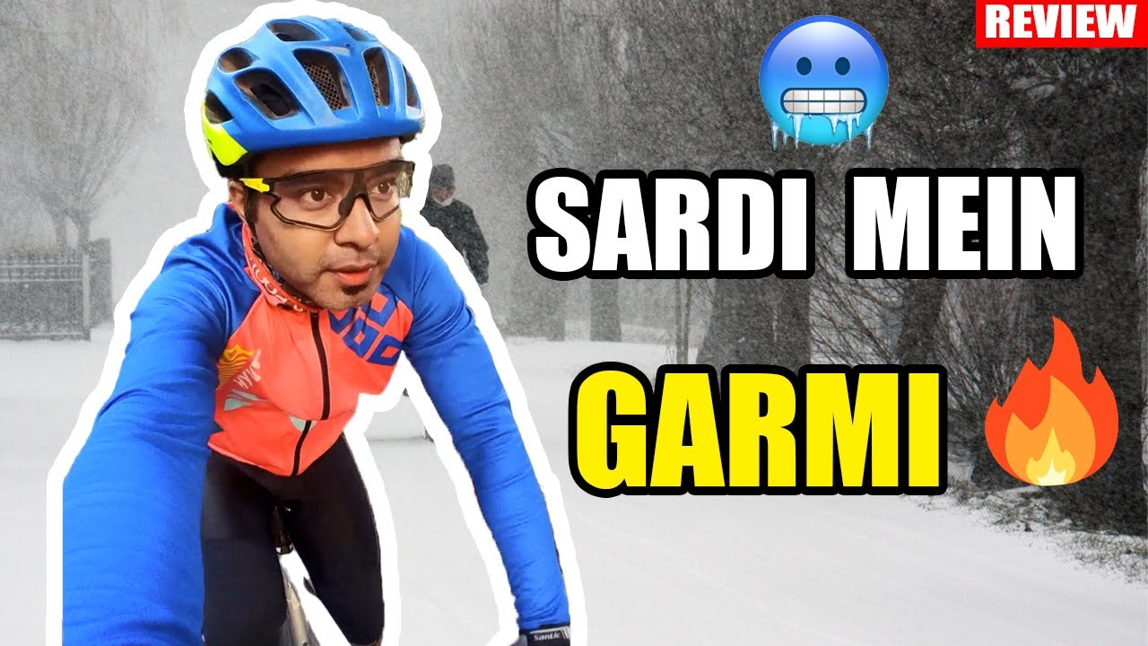 This is BEST🔥 for Cycling in WINTERS😍 | Hyve Sports Winter ❄⛄Cycling Jersey Review | Cycle Rider Roy