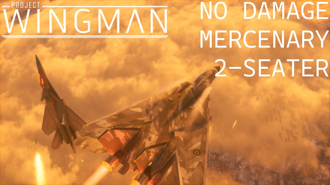 Project Wingman | Mission 16 on Mercenary Difficulty, 2-Seater Only, No Damage