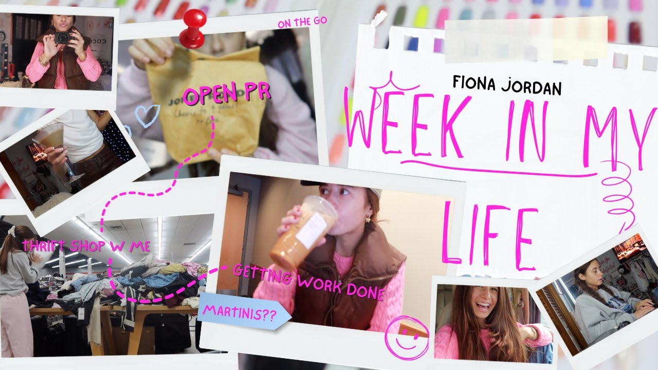 WEEK IN MY LIFE: OPEN PR, WORK, GOING OUT, & MORE!