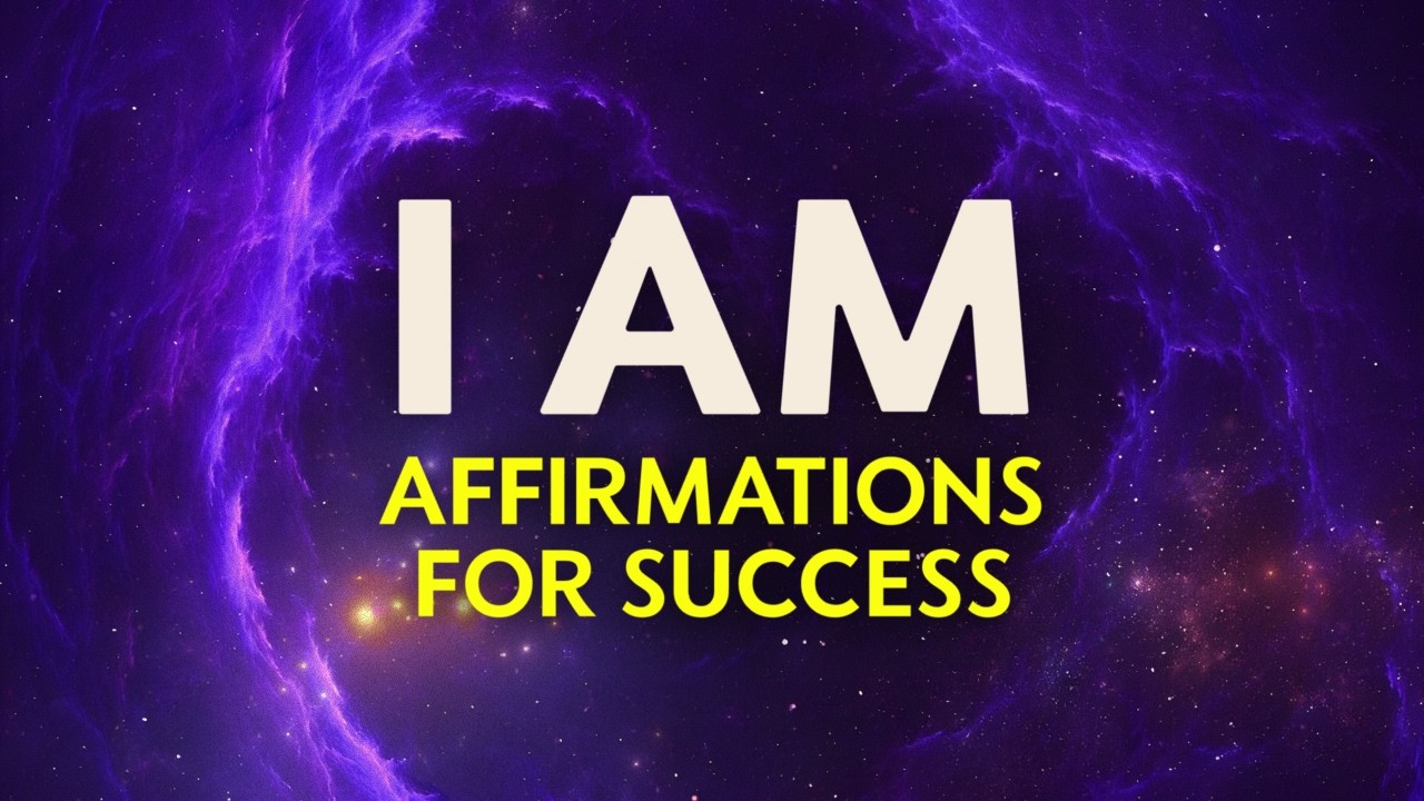 Empower Yourself with These I AM  Affirmations for Success (LISTEN FOR 21 DAYS)
