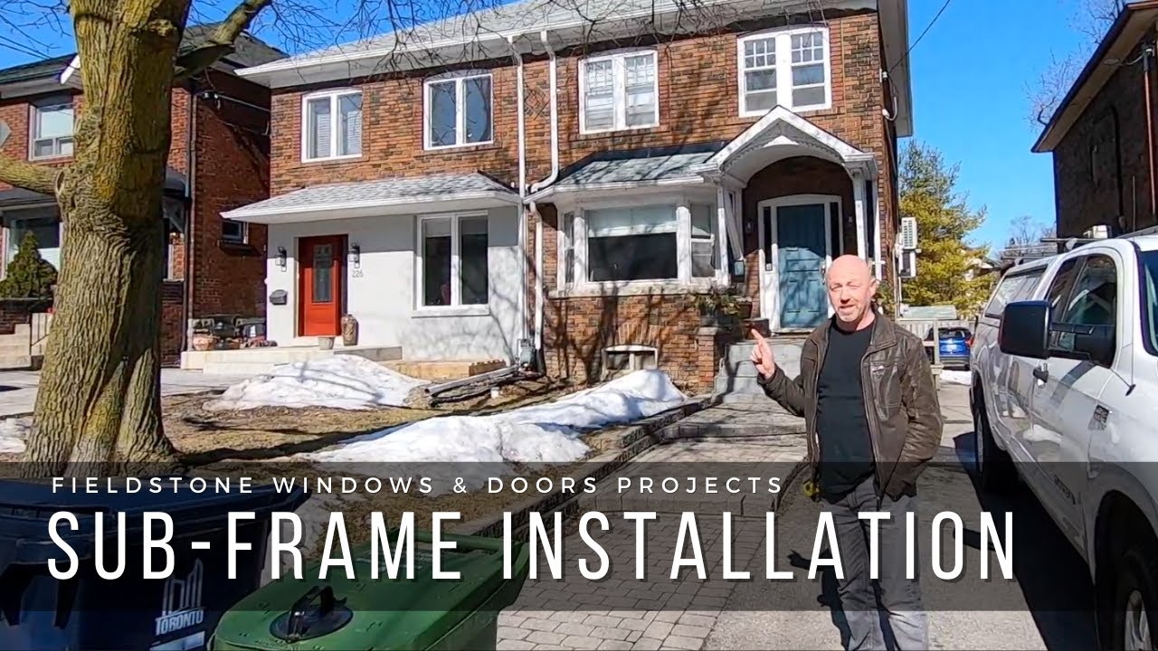Metal-Clad Wood Window - Subframe Installation | Fieldstone Projects