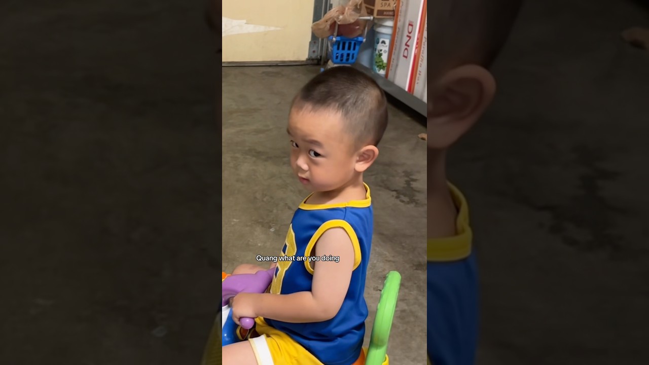 QUANG&rsquo;S SIDE EYE 😭 #shorts